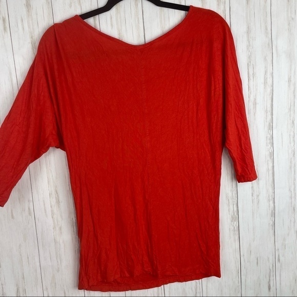 Vince orange basic tee - Picture 4 of 4